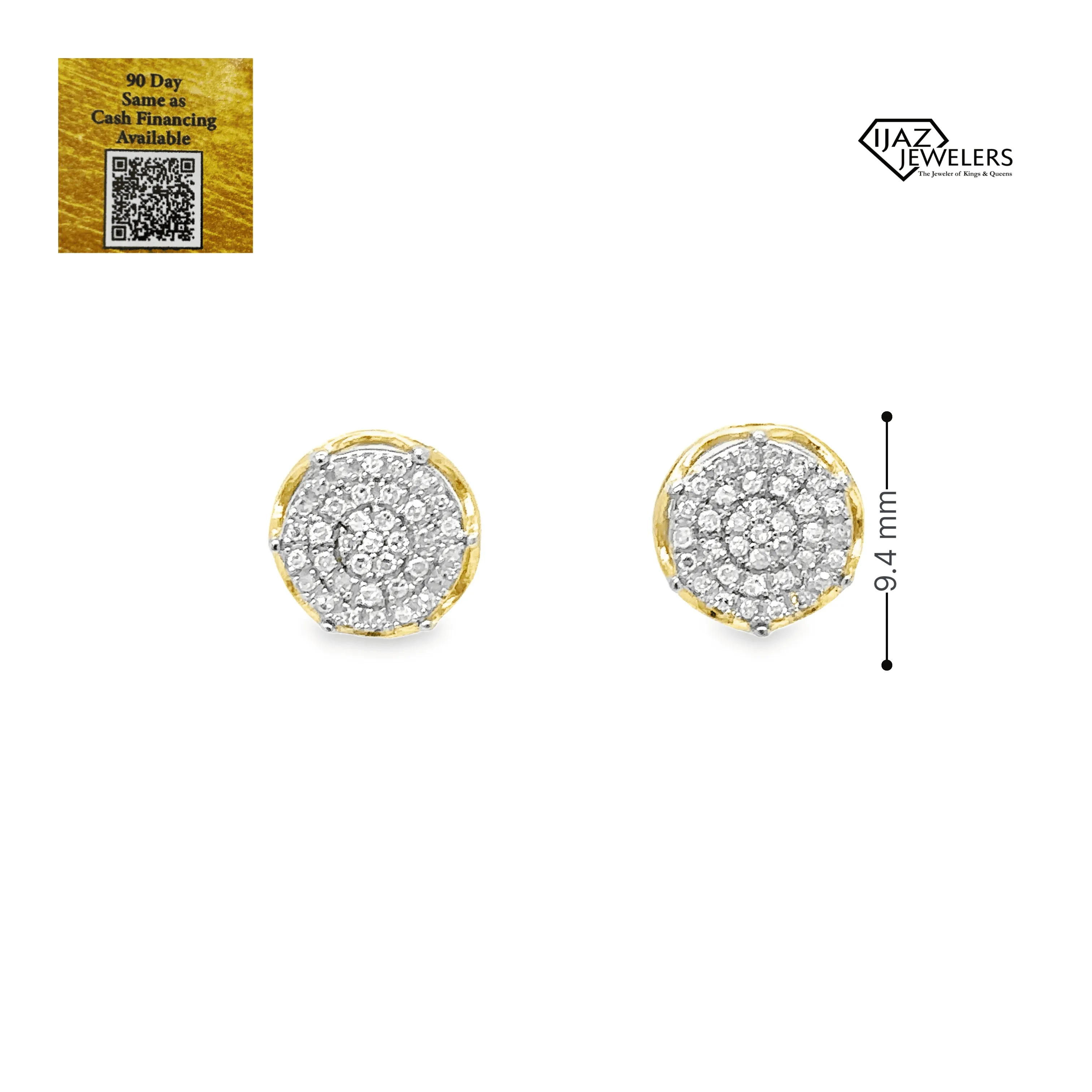 10K Gold 0.30 CTW Diamond Earrings