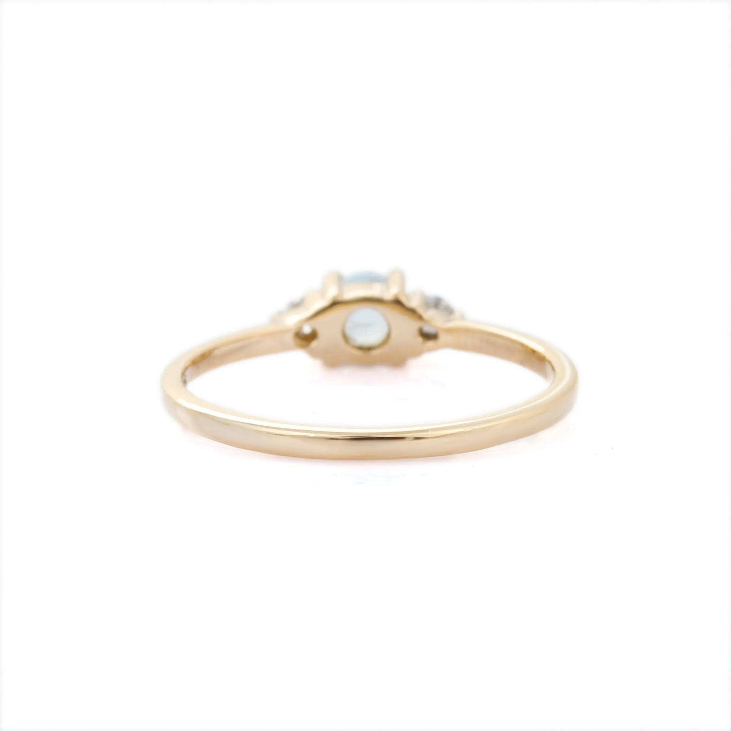 14K Yellow Gold Topaz Ring