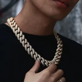 14mm Iced Out Cuban Chain