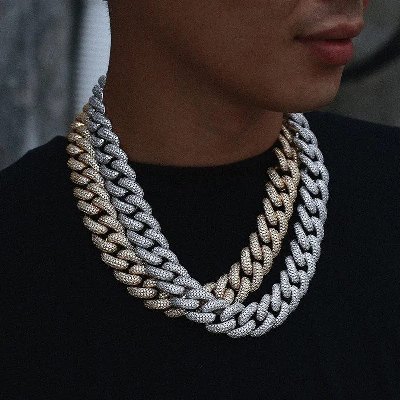 14mm Iced Out Cuban Chain