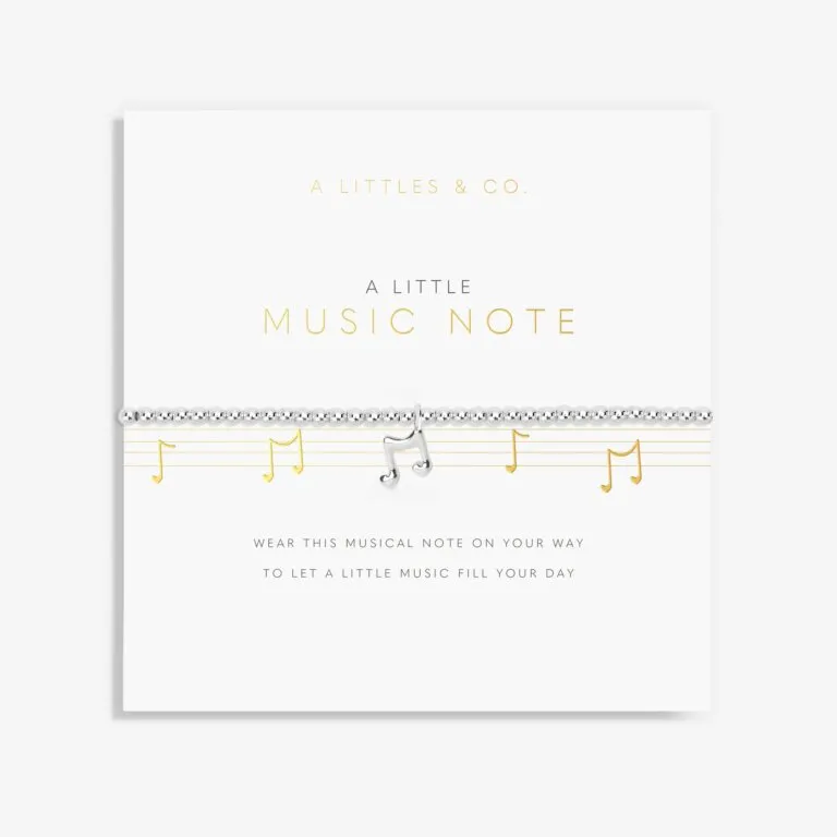 A Little 'Music Note' Bracelet