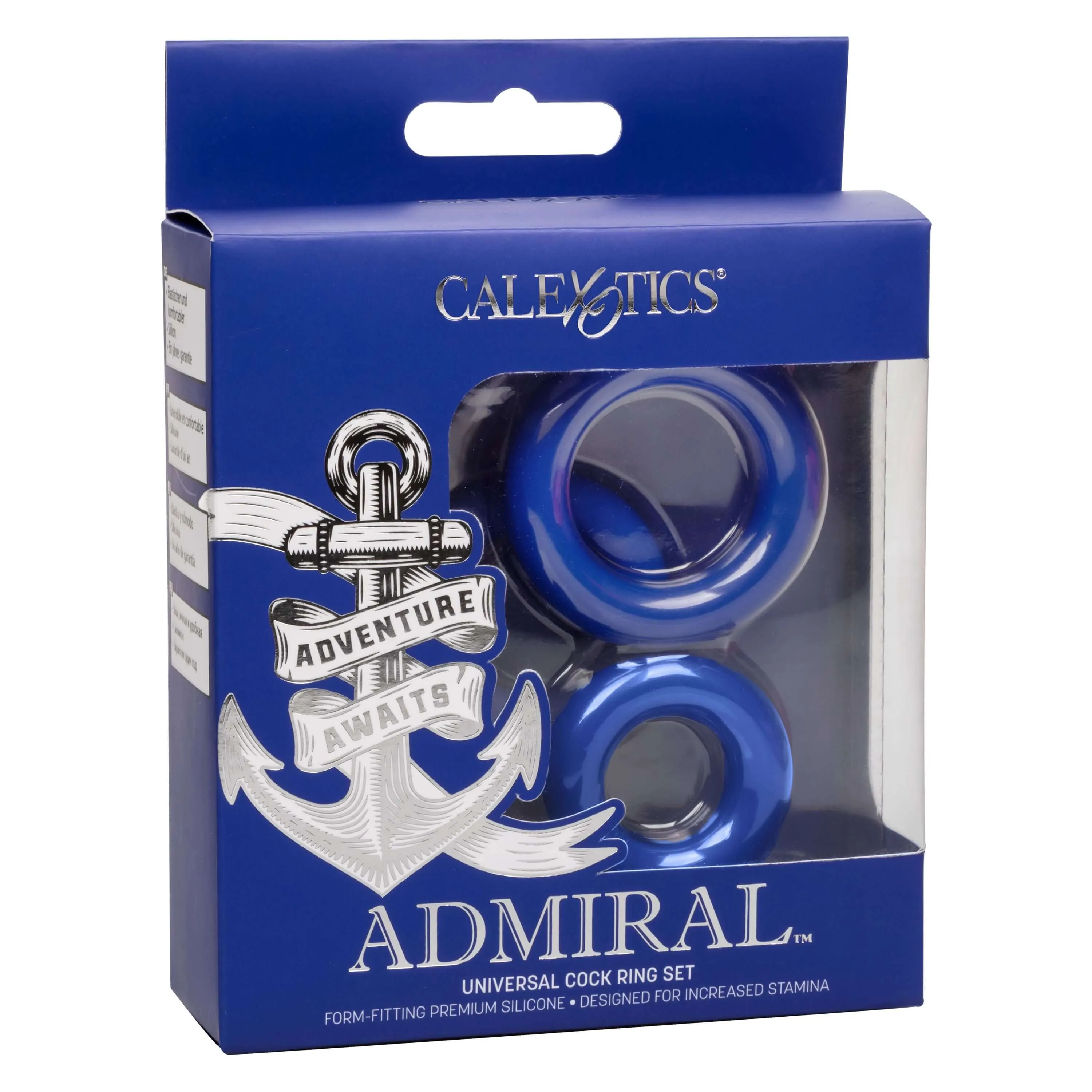 Admiral Universal Cock Ring Set - Enhance Your Performance