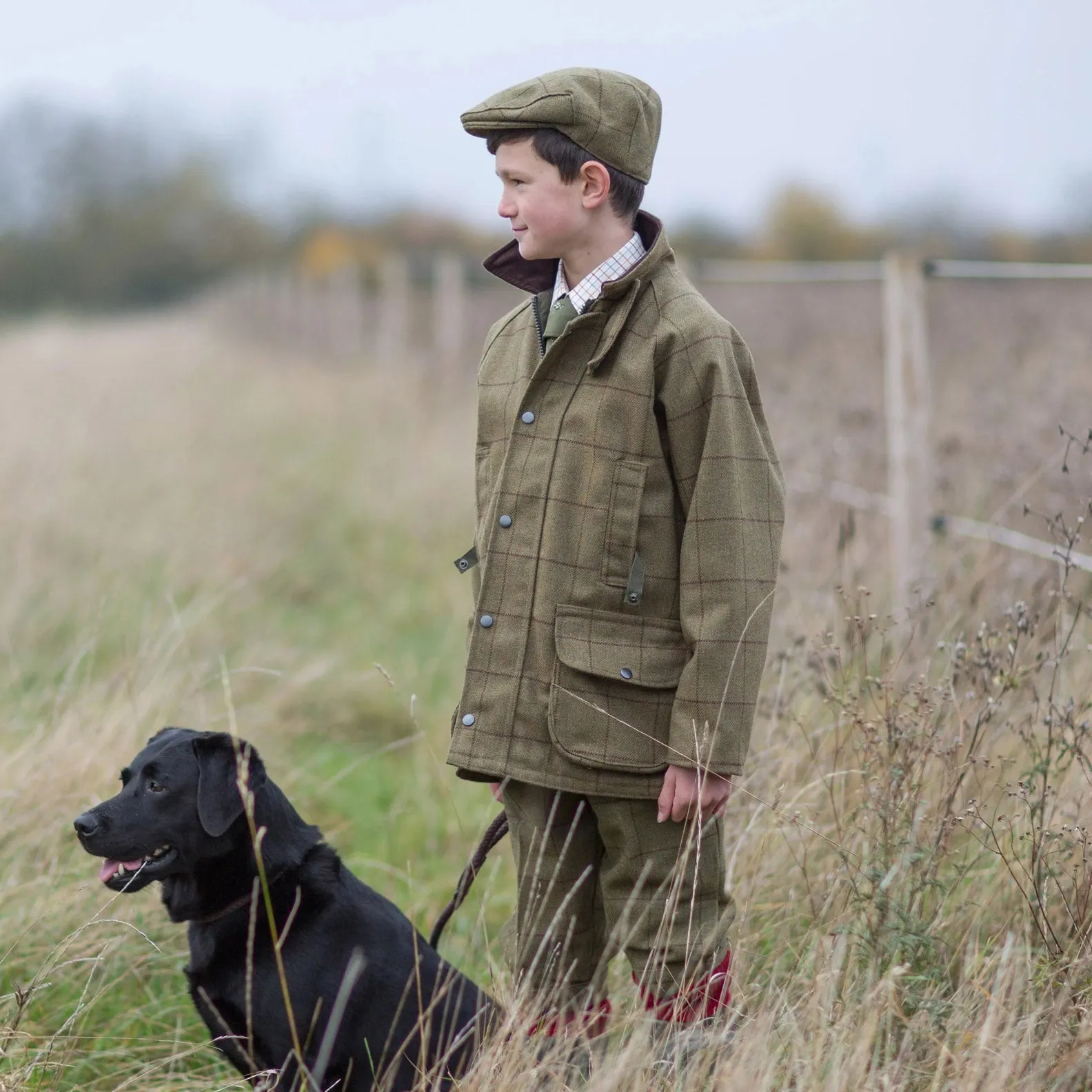 Alan Paine Rutland Kids Tweed Cap