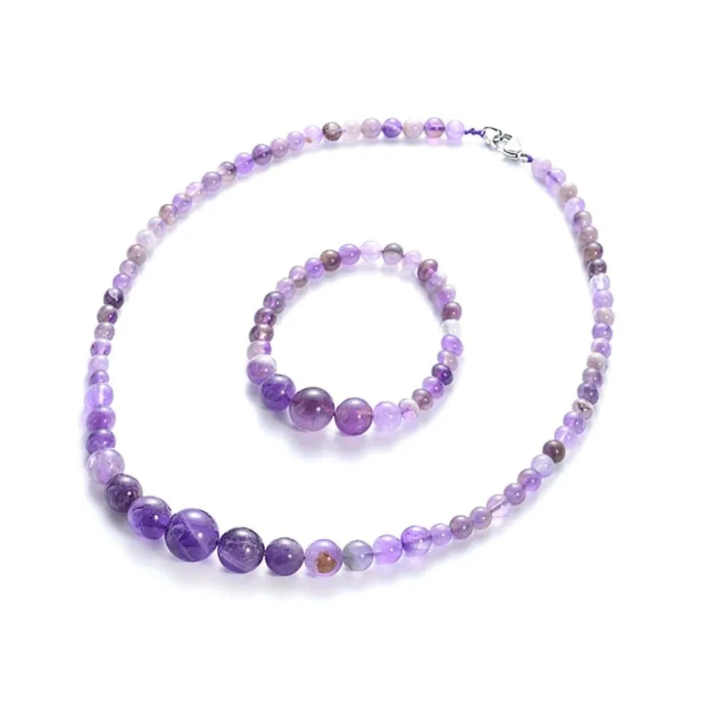 Amethyst Jewellery Set