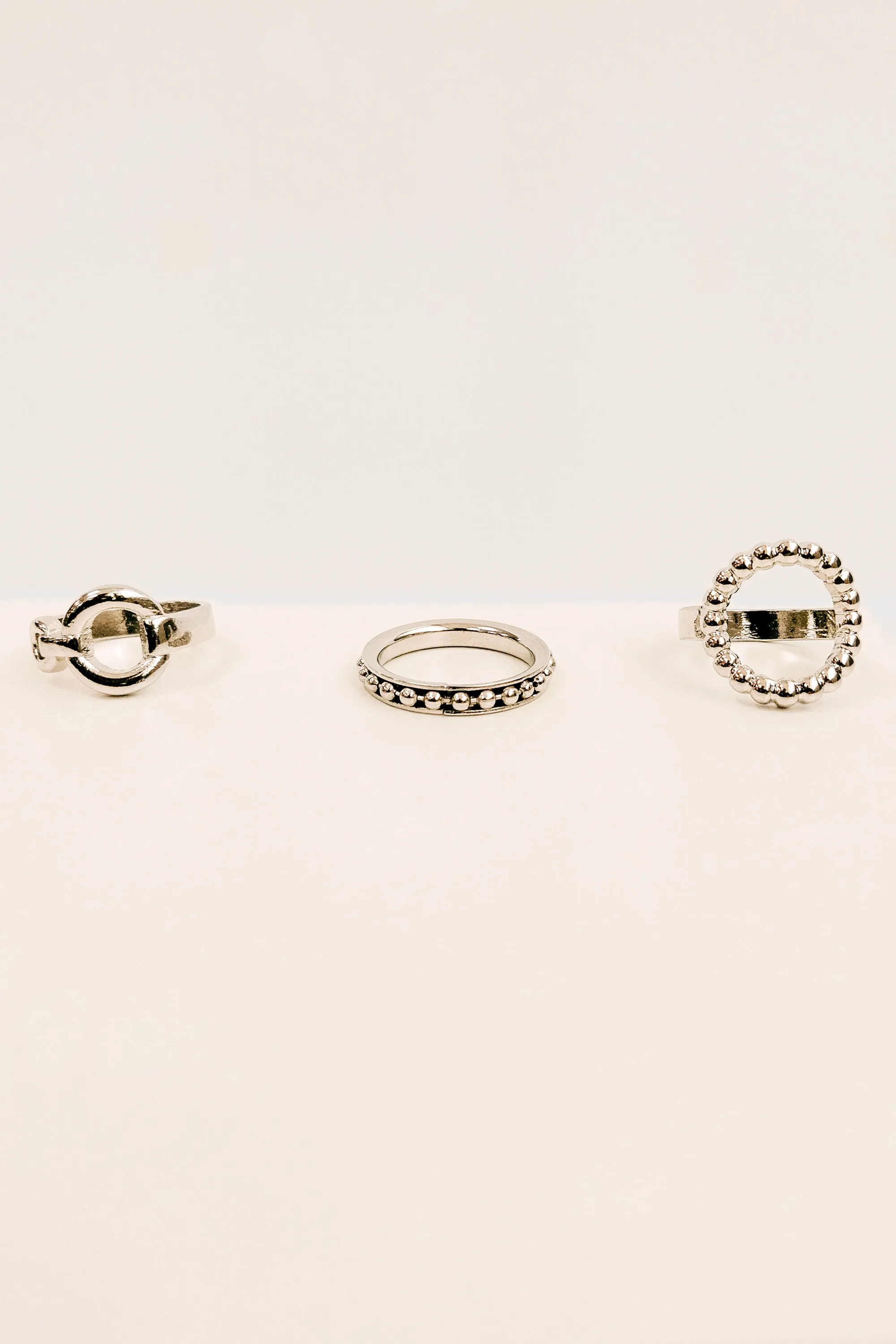 Assorted Cutout Ring Set