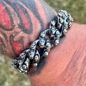 Bagger Bracelet - EASY BIKER - Chain Gang - 3/4 wide - B73