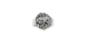 Bichon Frise Ring Jewelry Sterling Silver Handmade Dog Ring BF19-R