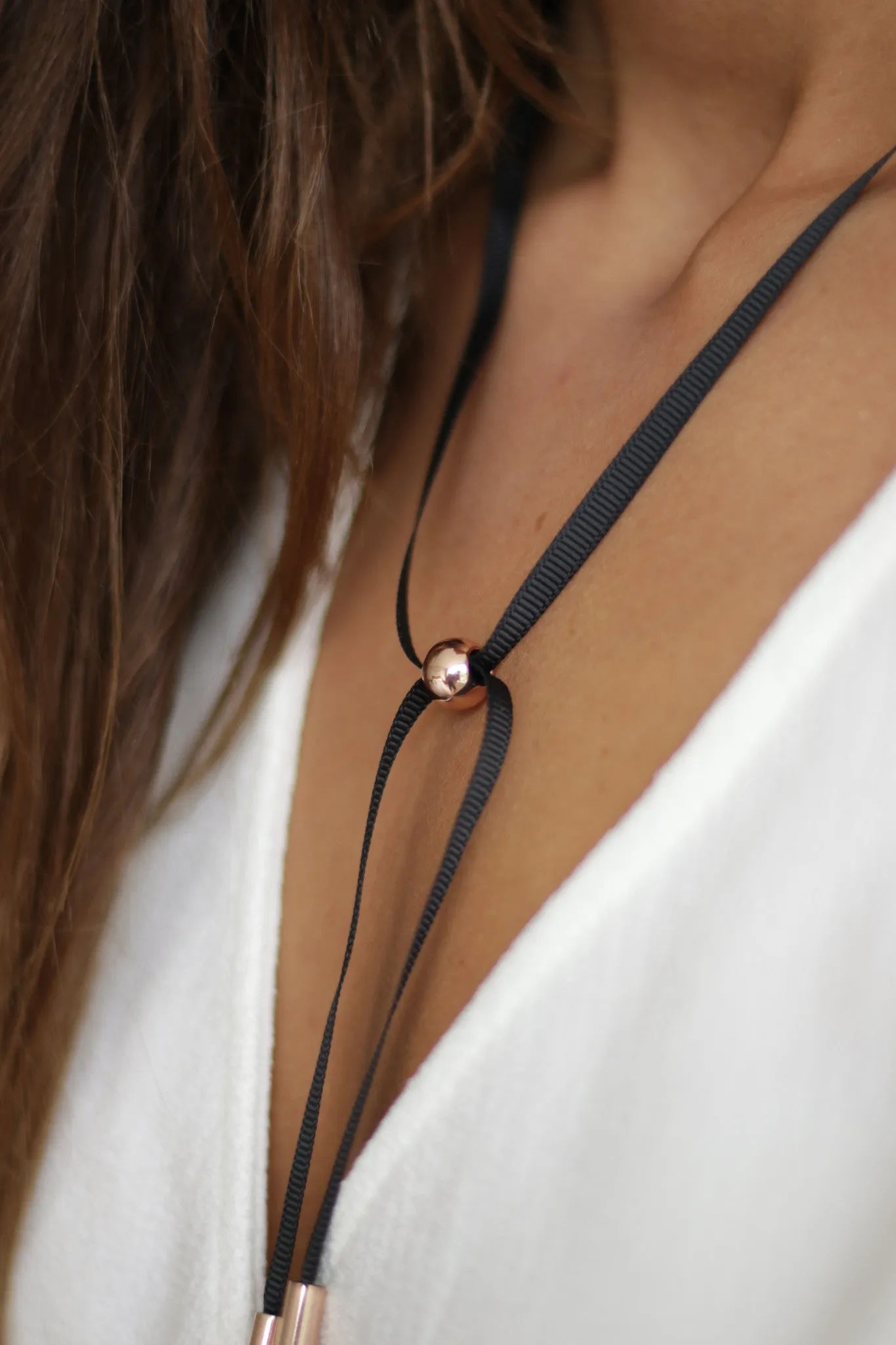 Black Ribbon Choker