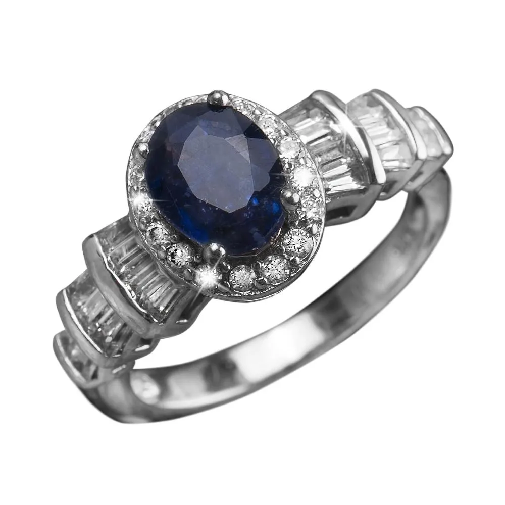 Blue Symphony Ring