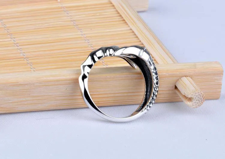 Bone Dragon Claw Ring