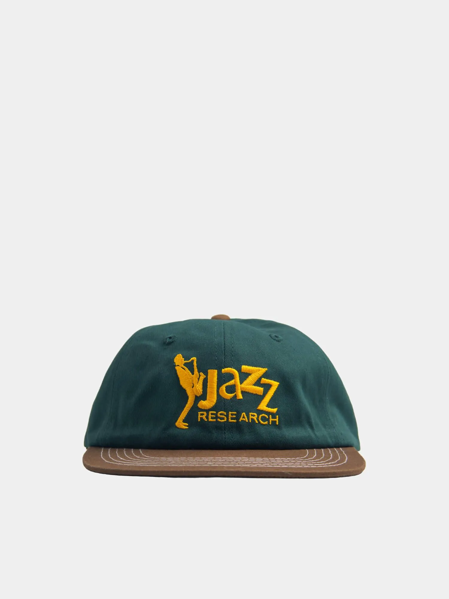 Butter Goods Jazz Research Hat - Forest / Brown