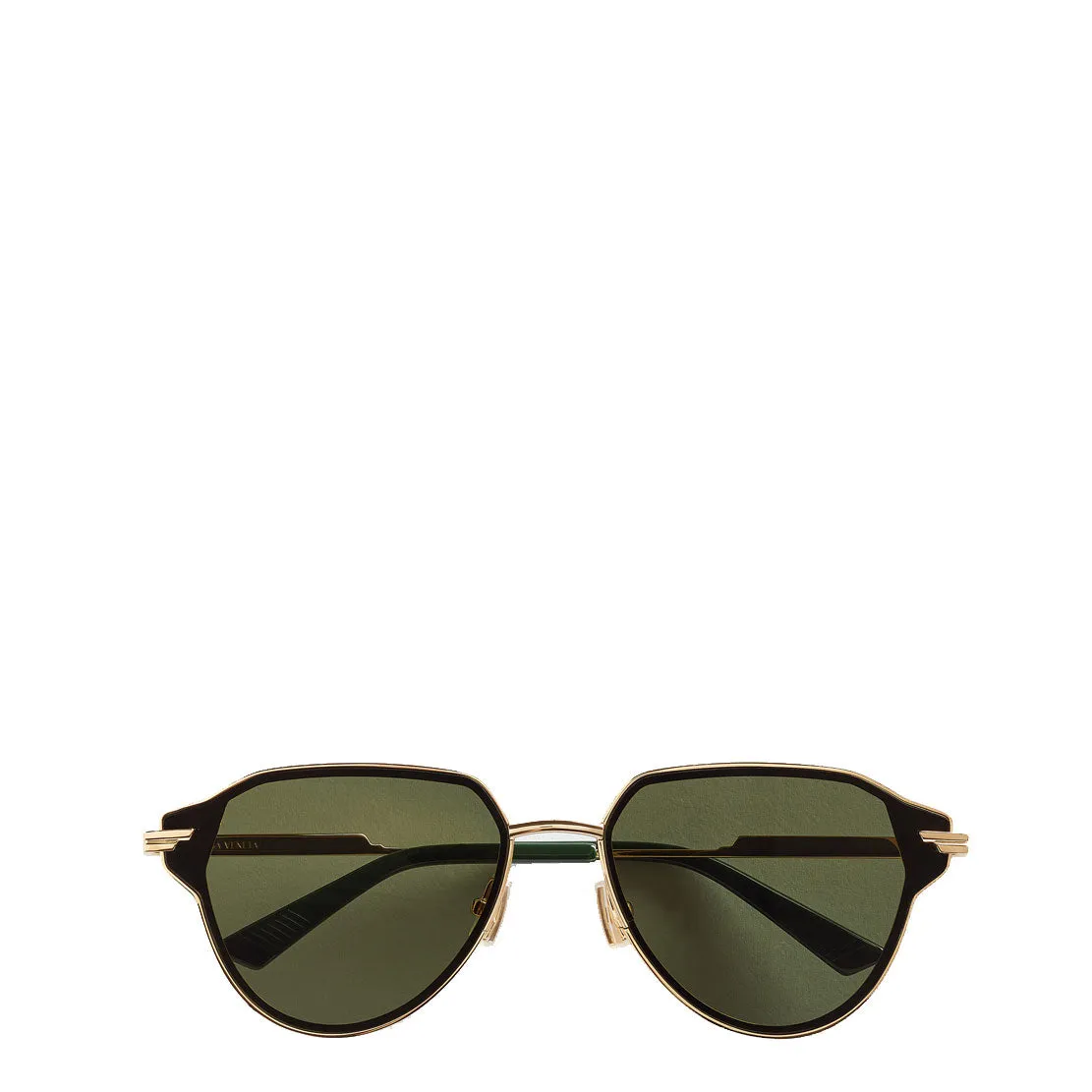 BV 1271S Glaze Metal Aviator, Gold