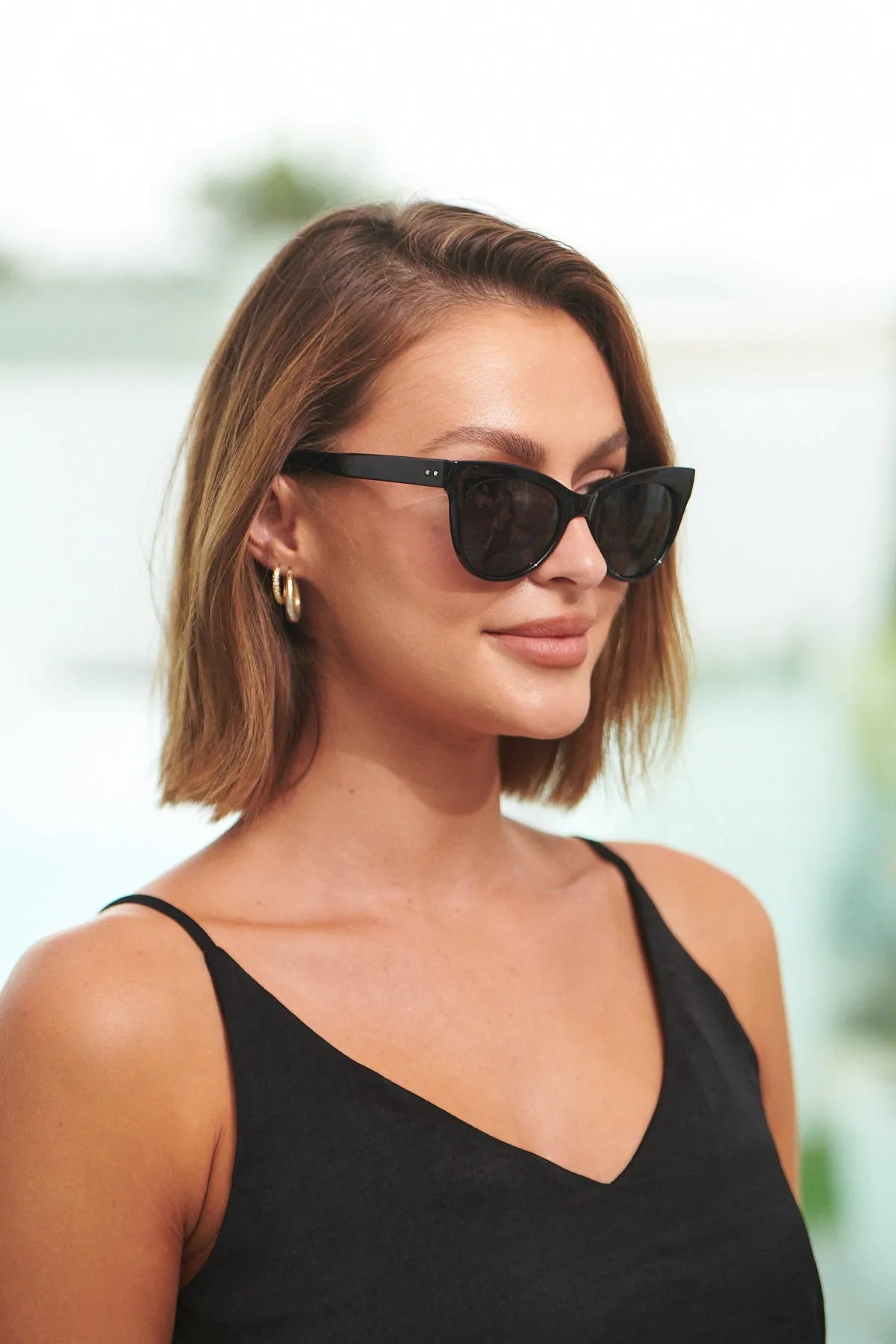 Cassie Black Sunglasses