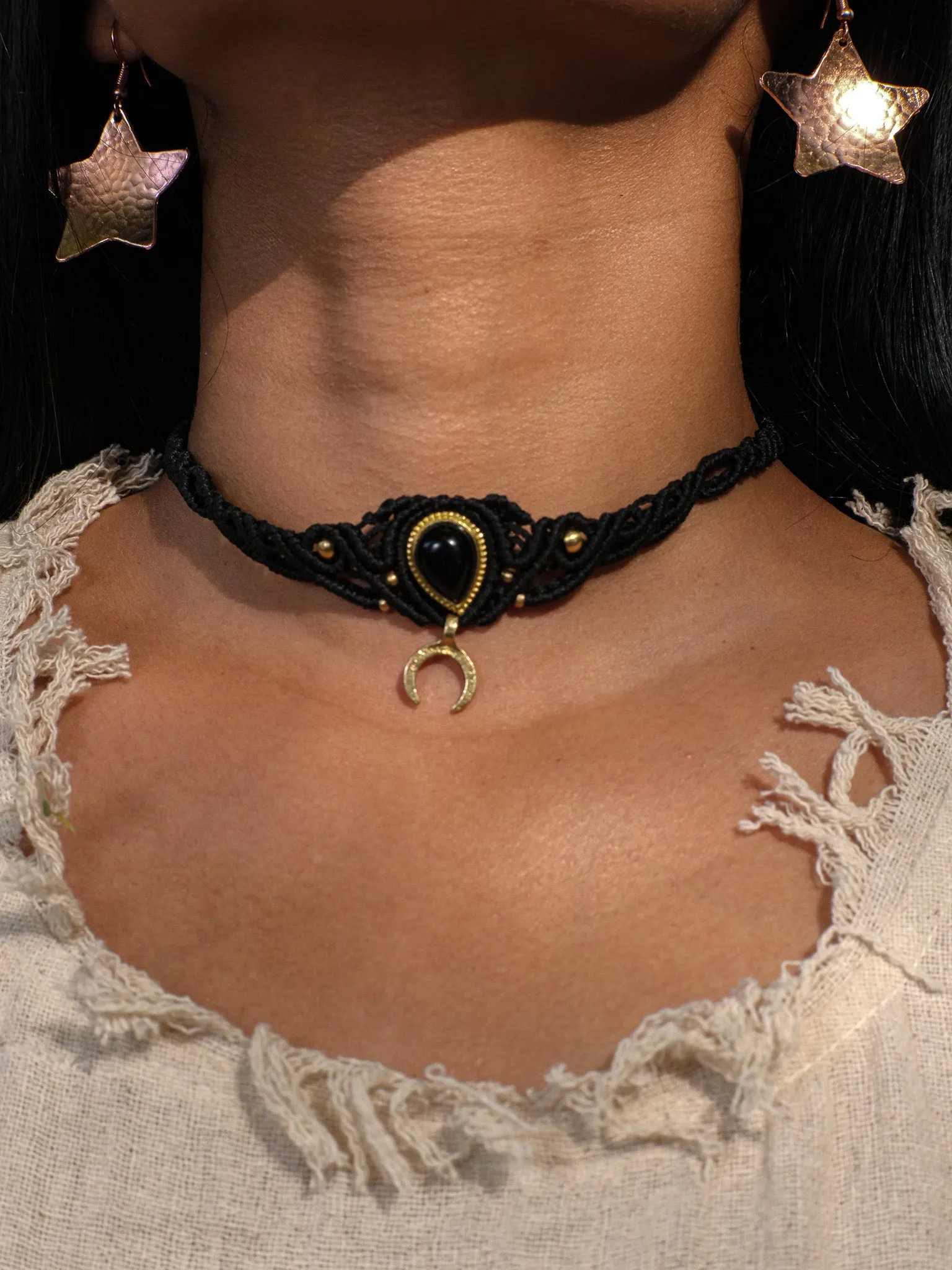 Chandra Macrame Choker