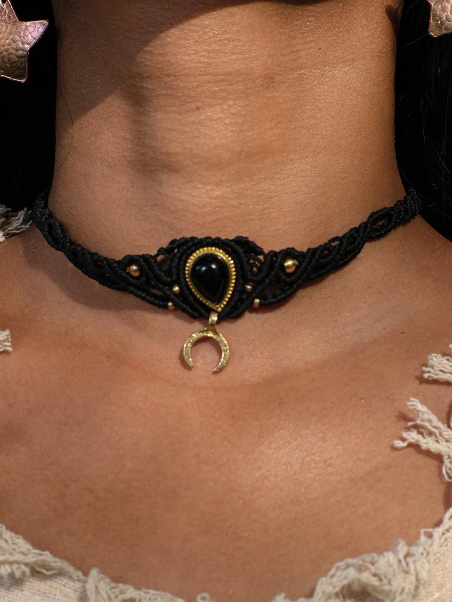 Chandra Macrame Choker