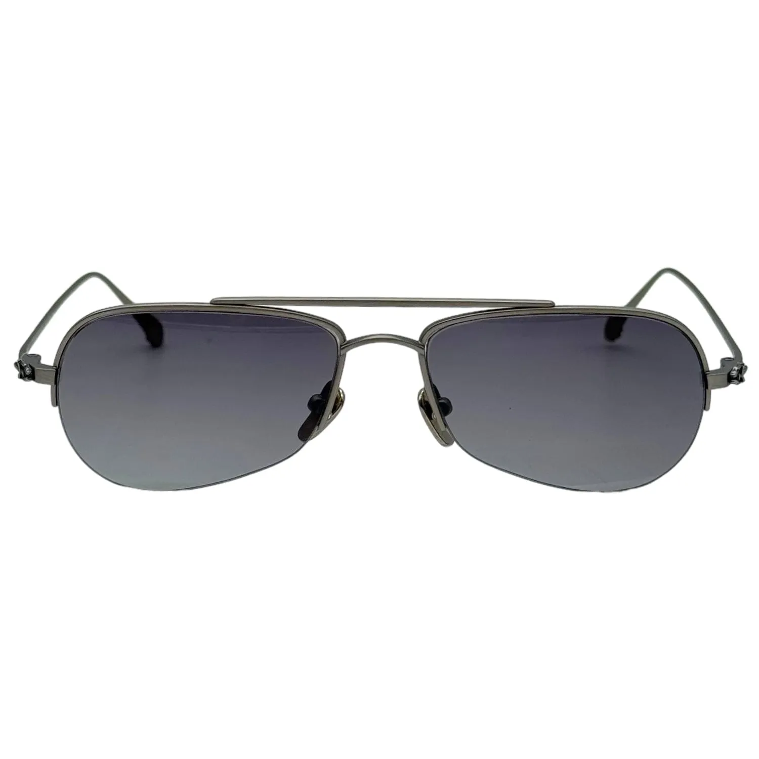 CHROME HEARTS Vintage Jet Aviator Unisex Sunglasses - Grey