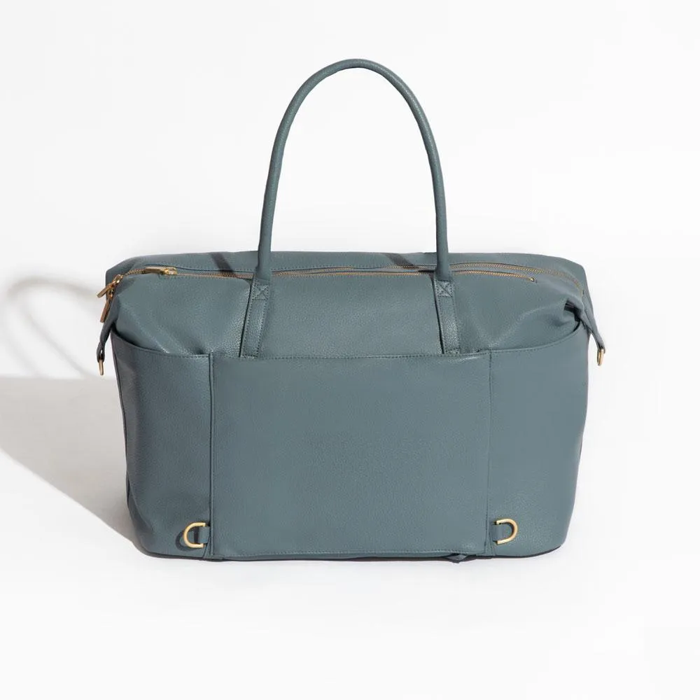 Dusty Blue Classic Weekender