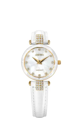 Facet Strass Swiss Ladies Watch J5.618.S