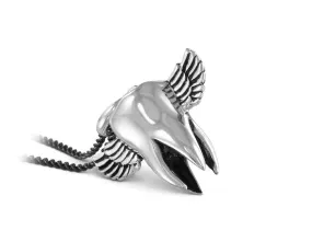 Flying Tooth Necklace - Silver