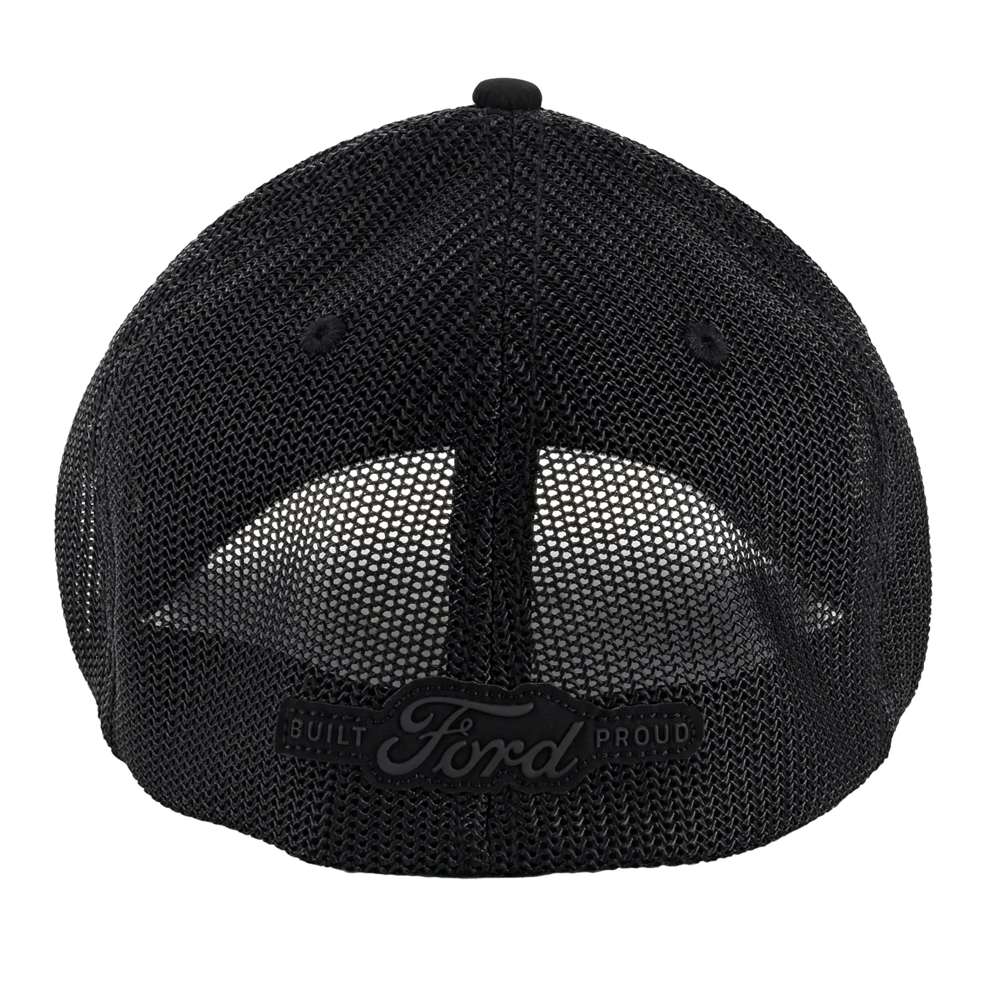 Ford Logo Black Reflective Stretch Fit Hat