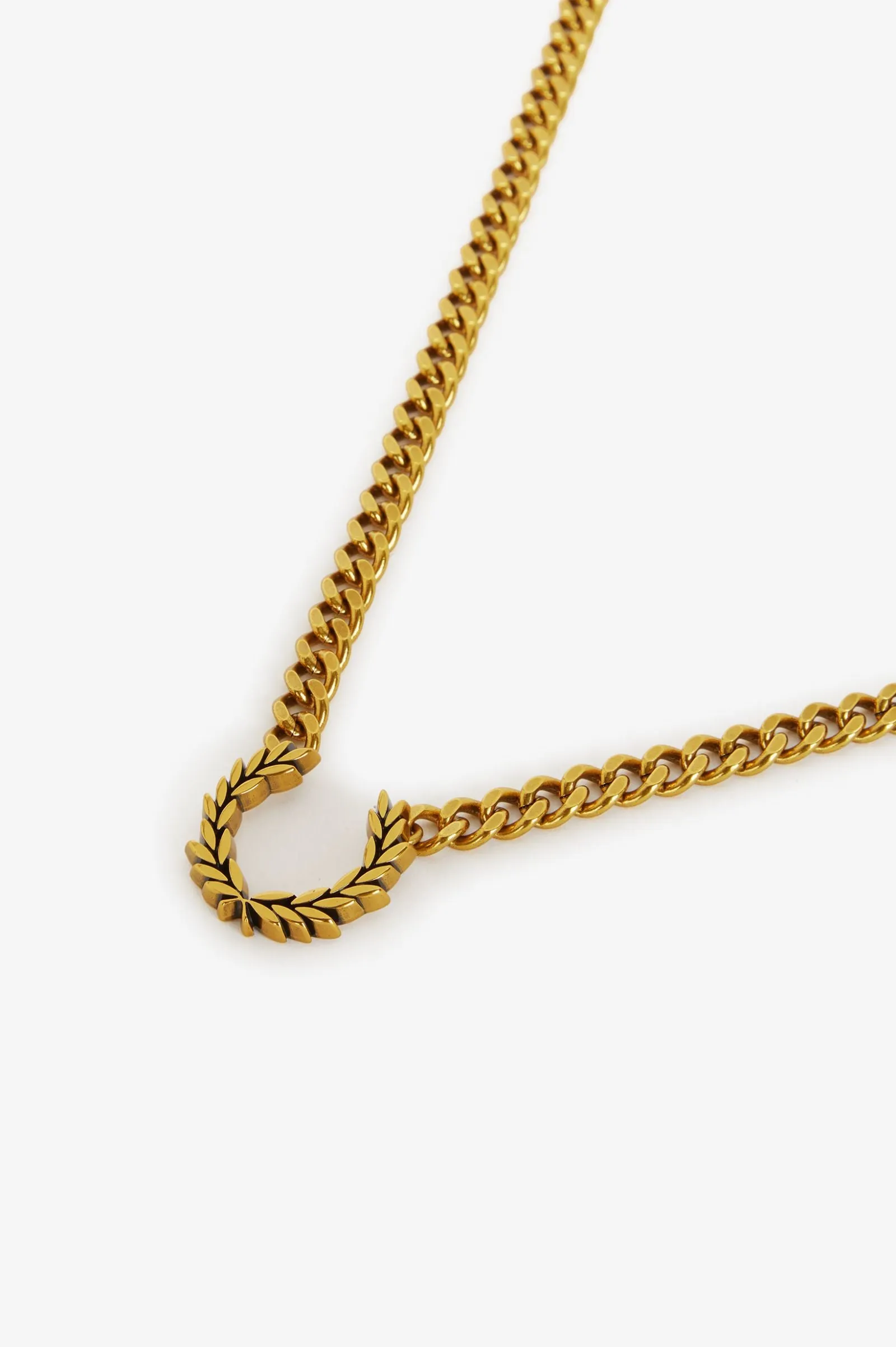 Fred Perry Chunky Laurel Wreath Necklace