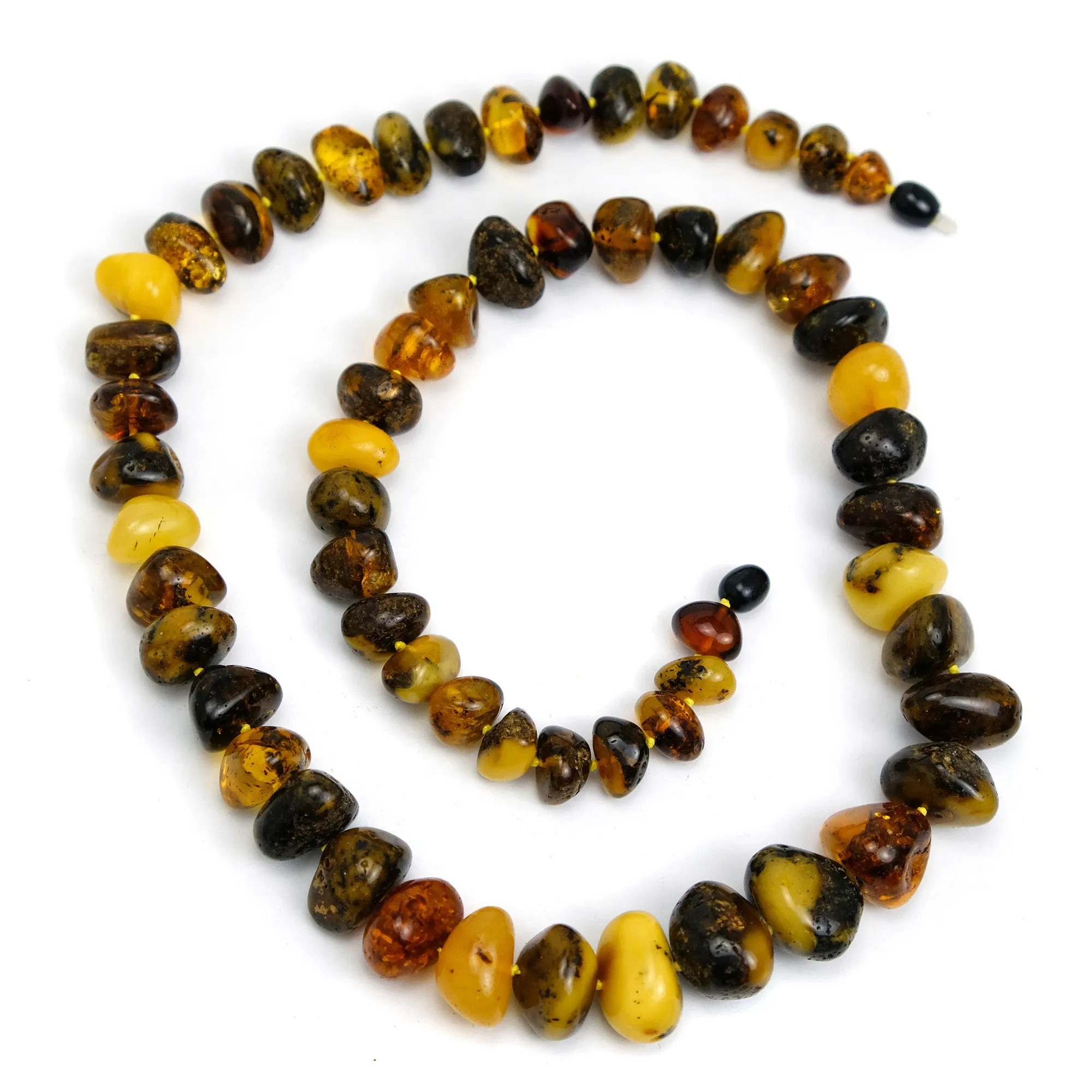 Grand Amber Nugget Necklace #2