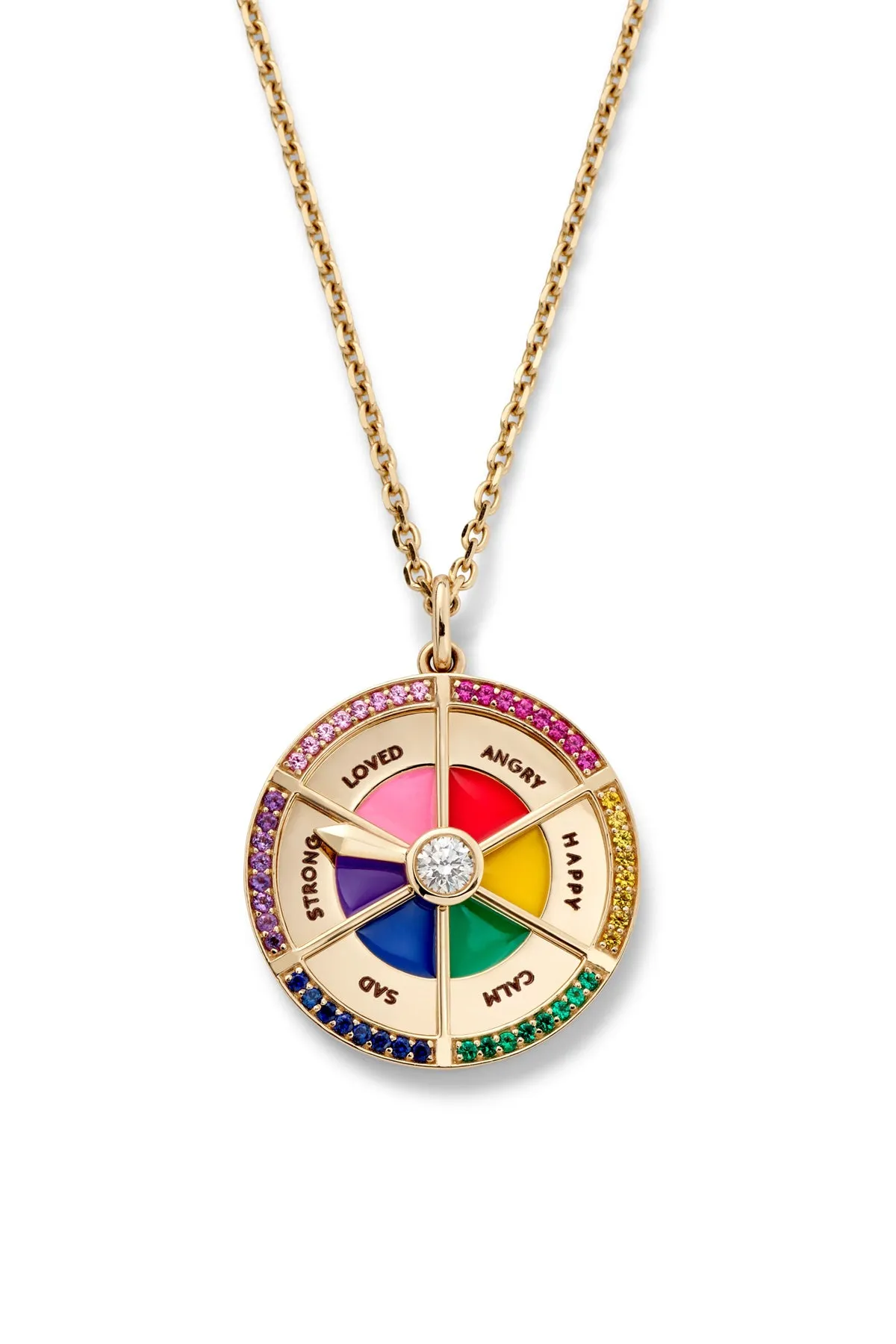 In Your Feels Wheel Necklace