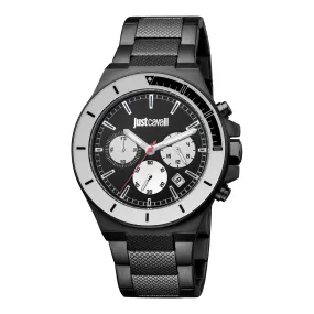 Just Cavalli Stainless Steel Chronograph Men's Watch JC1G139M0075