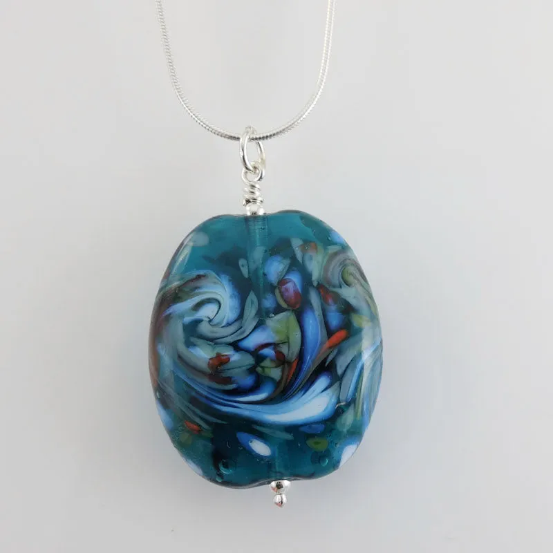 koi pond pendant