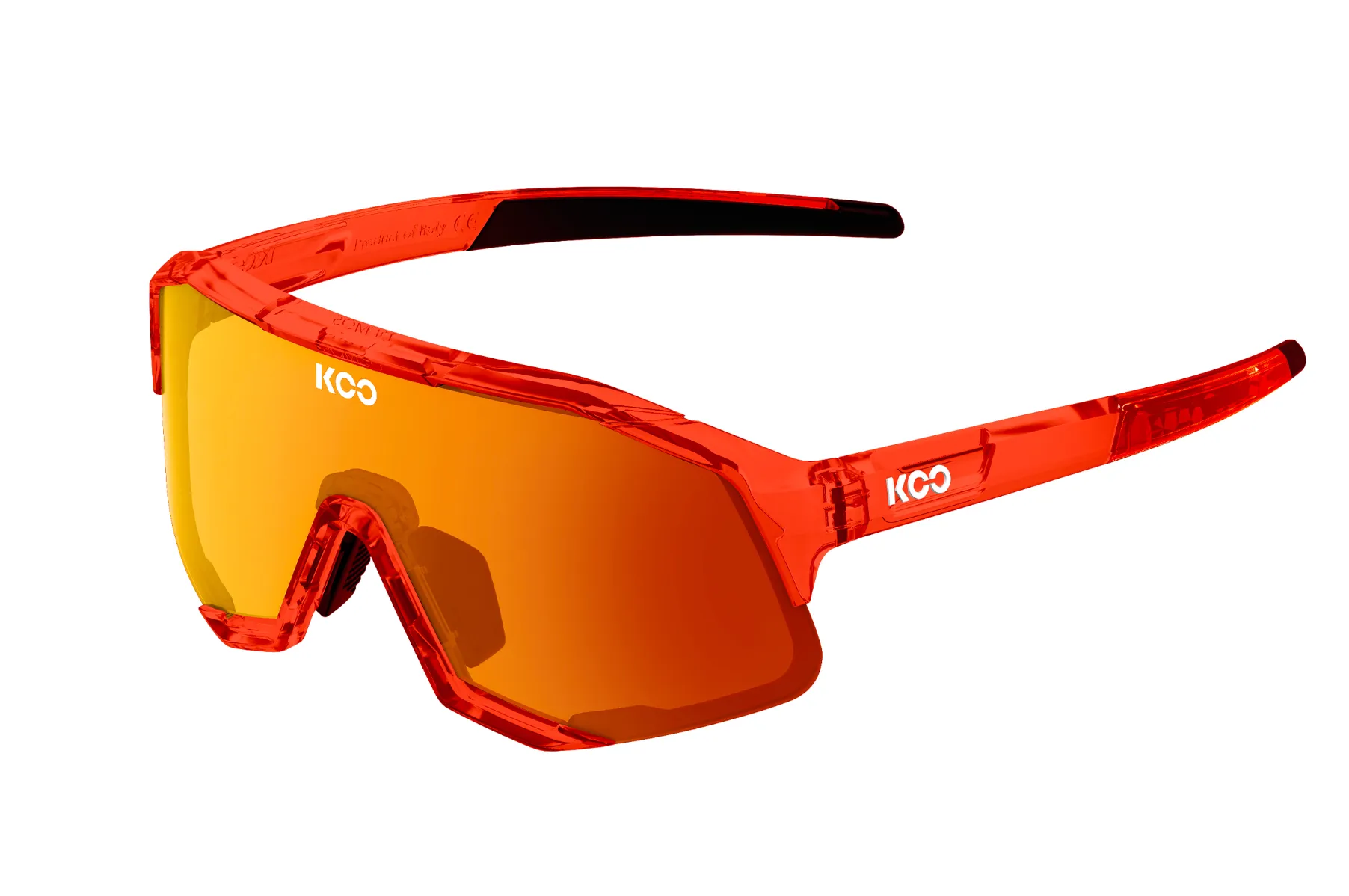 KOO Demo Cycling Sunglasses Luce Red Glass w/ Red Zeiss Lens