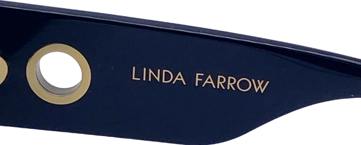 Linda Farrow Black Senna Sunglasses