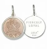 LOLA Paw Print Pendant