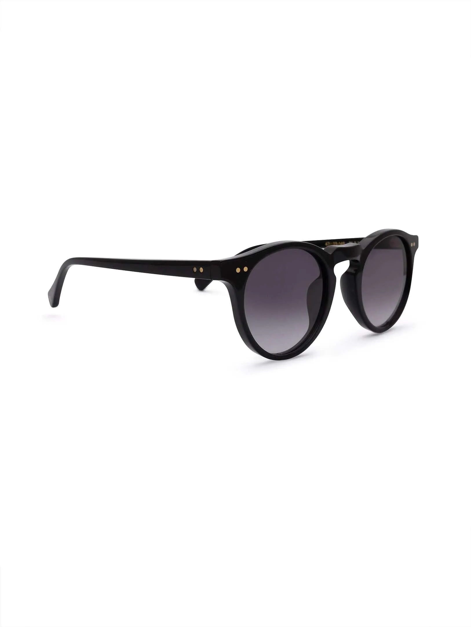 Malibu Sunglasses - Grey Gradient on Black