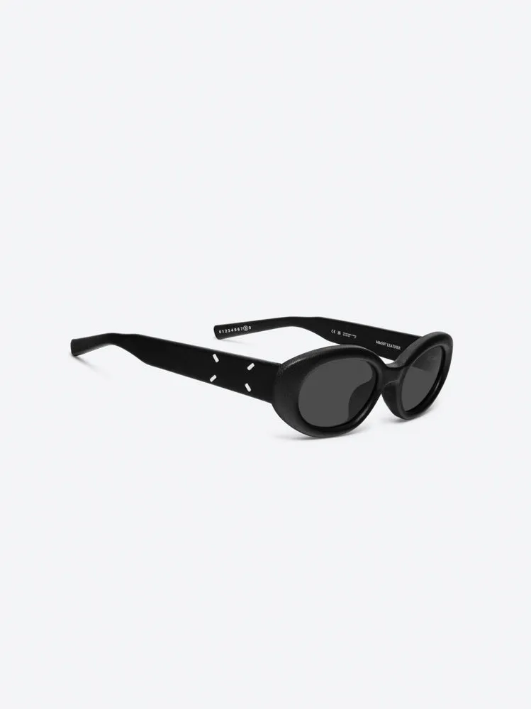 Margiela x Gentle Monster - MM107 LEATHER-L01 BLACK