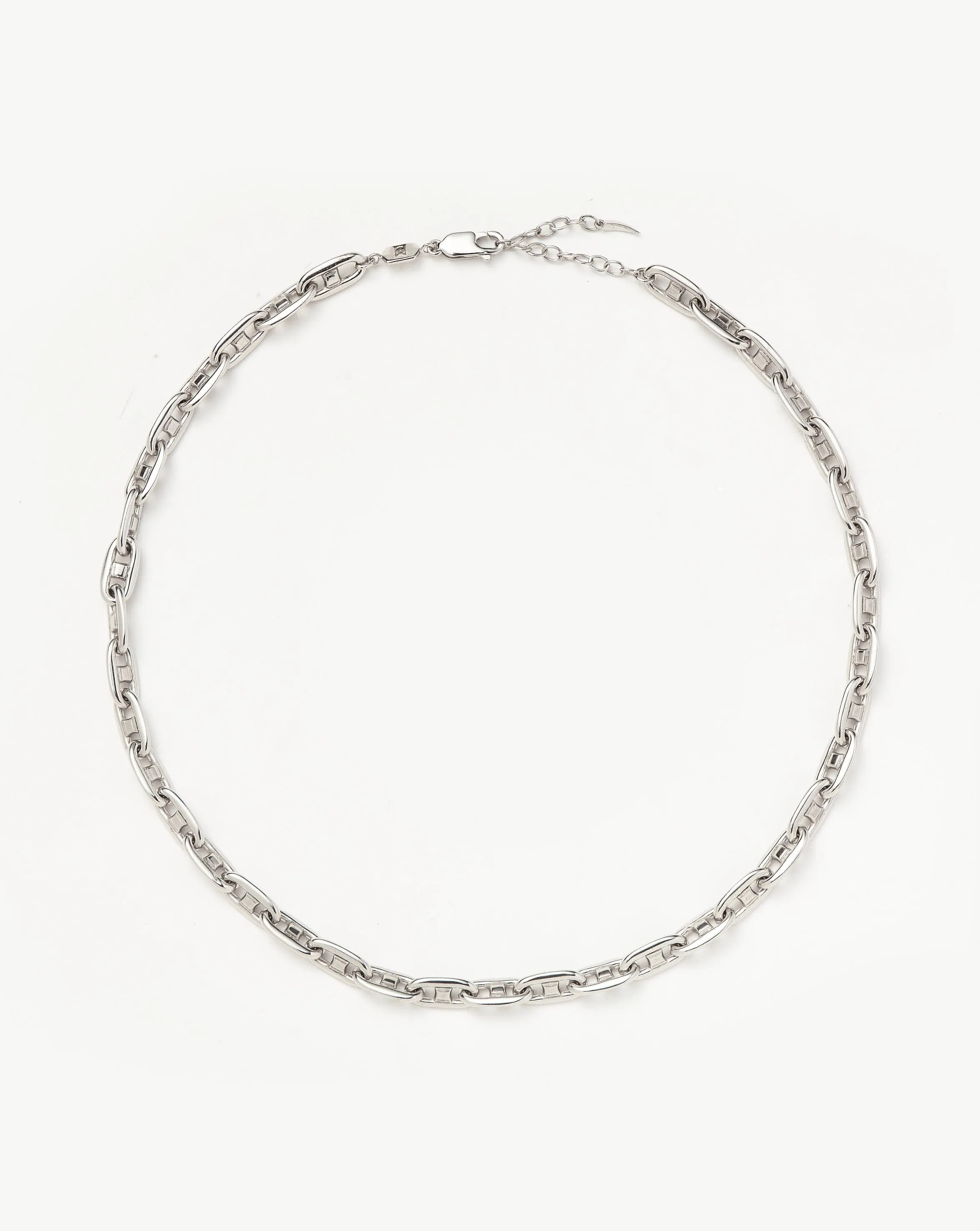 Mariner Chain Choker | Silver Plated