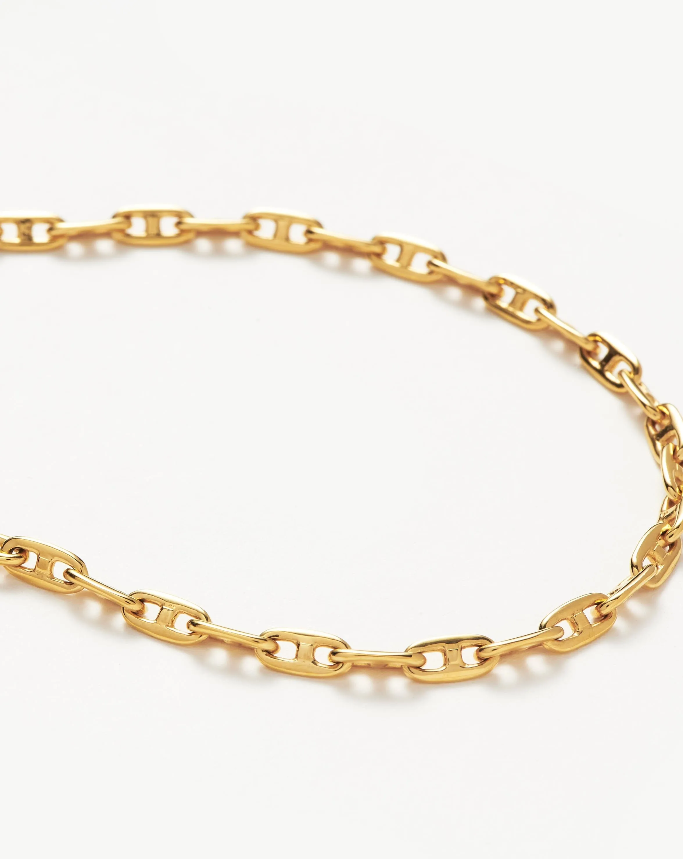 Mariner Long Chain Necklace | 18ct Gold Plated