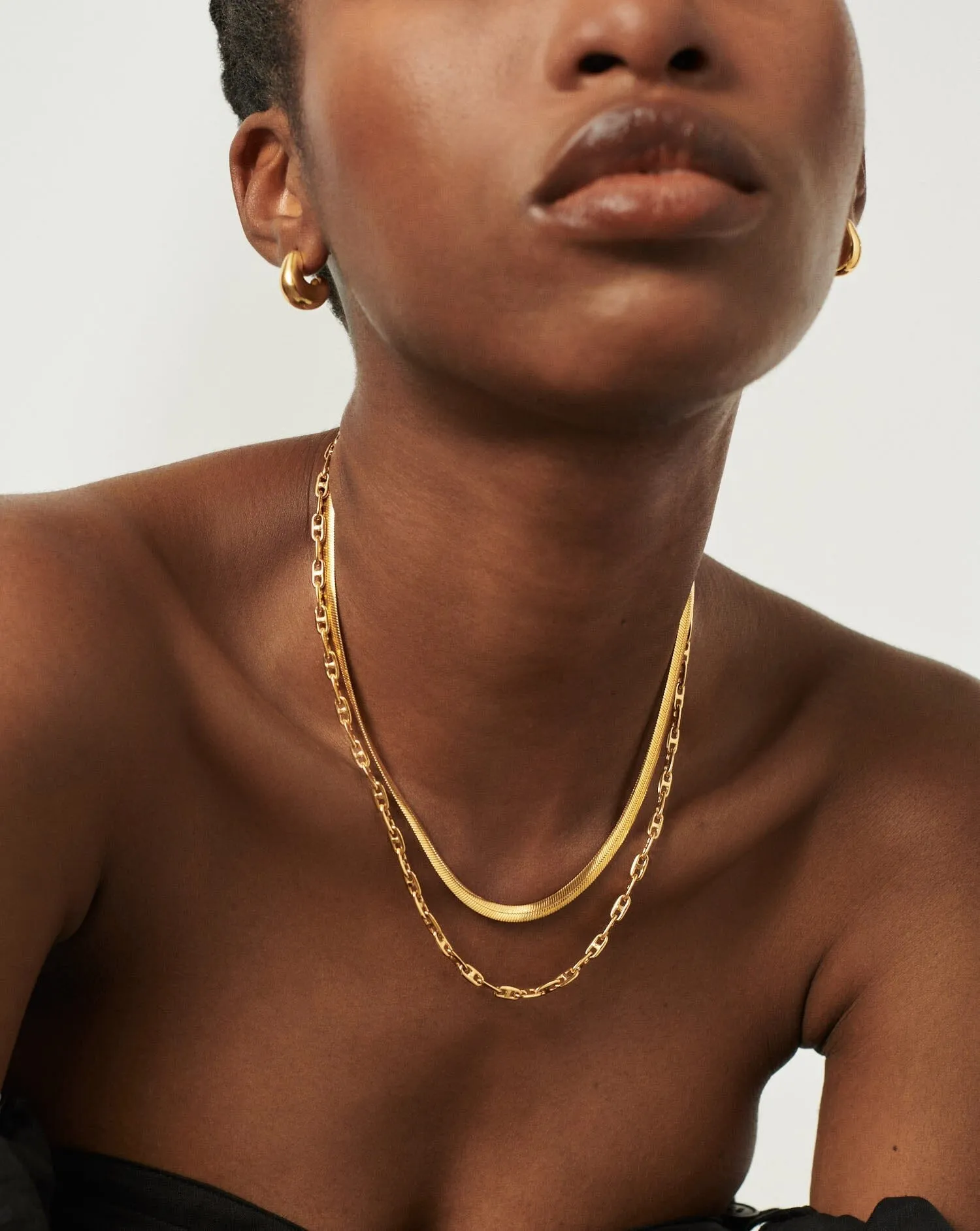 Mariner Long Chain Necklace | 18ct Gold Plated