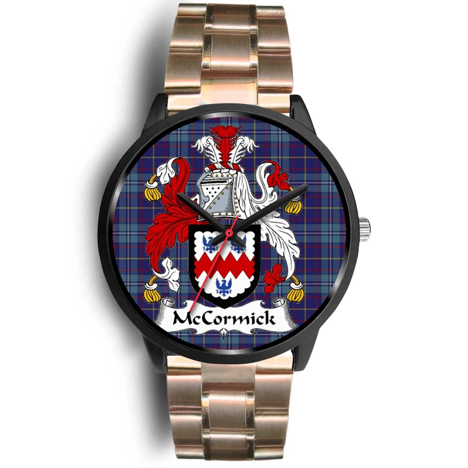 Mccormick Clan Badge Tartan Black Watch