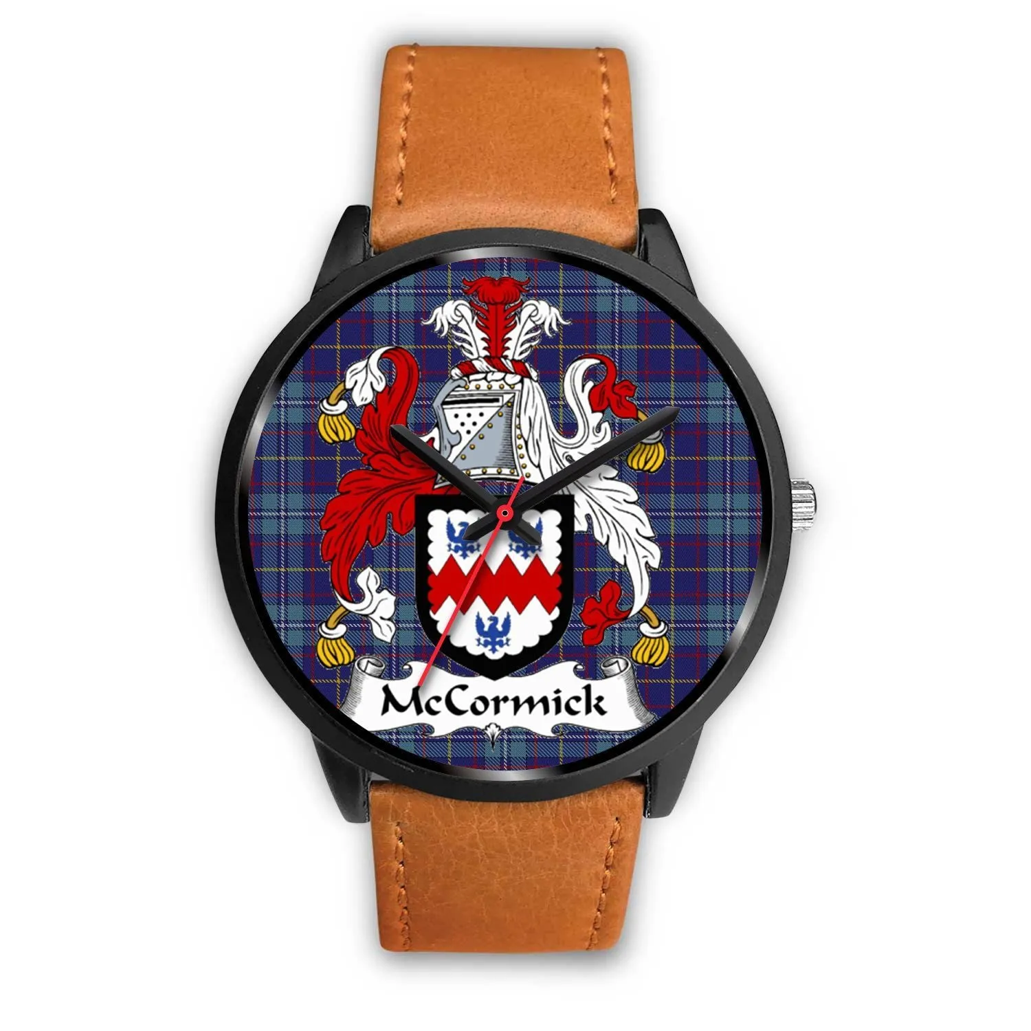 Mccormick Clan Badge Tartan Black Watch