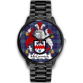 Mccormick Clan Badge Tartan Black Watch