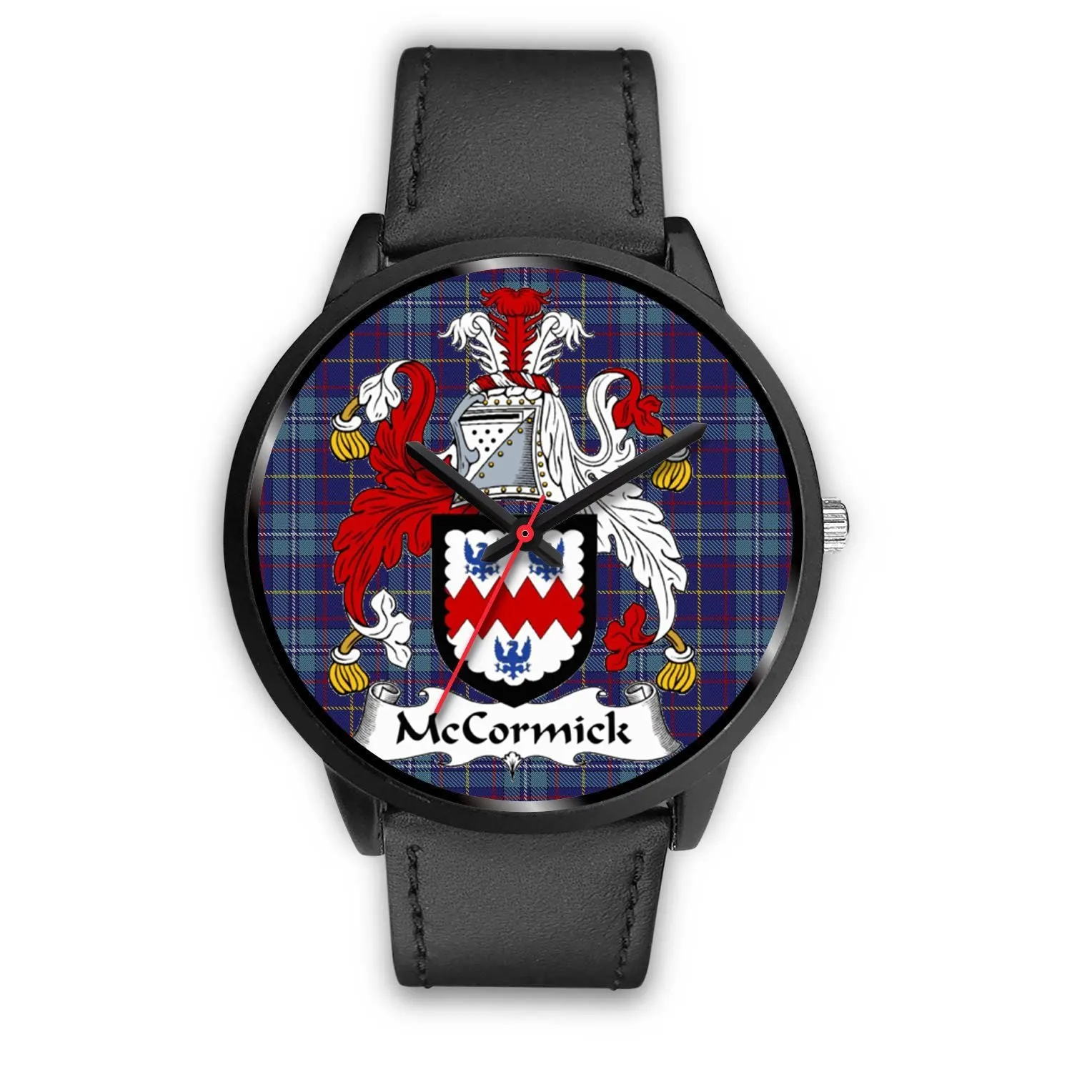 Mccormick Clan Badge Tartan Black Watch