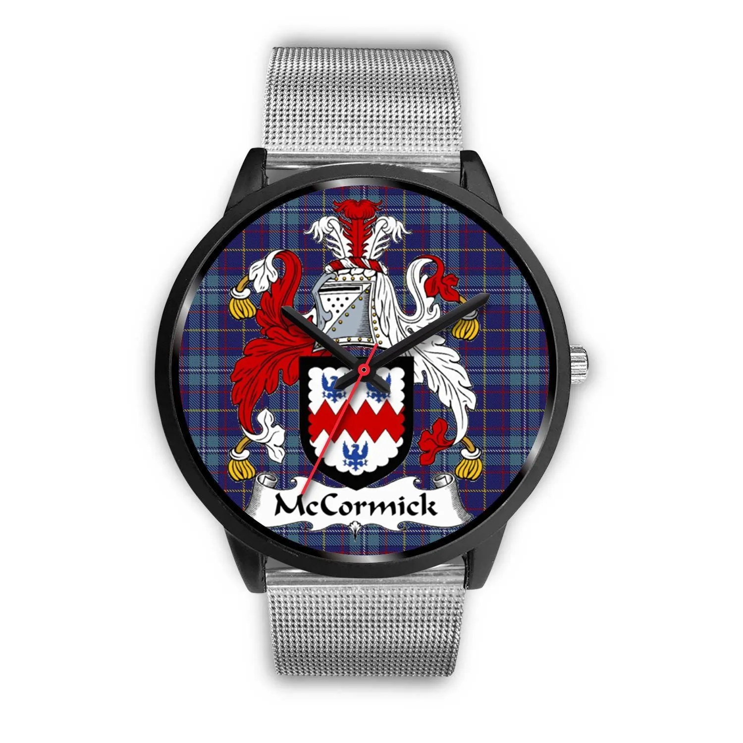 Mccormick Clan Badge Tartan Black Watch