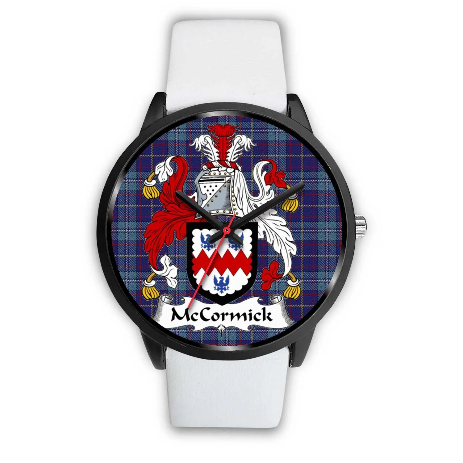 Mccormick Clan Badge Tartan Black Watch