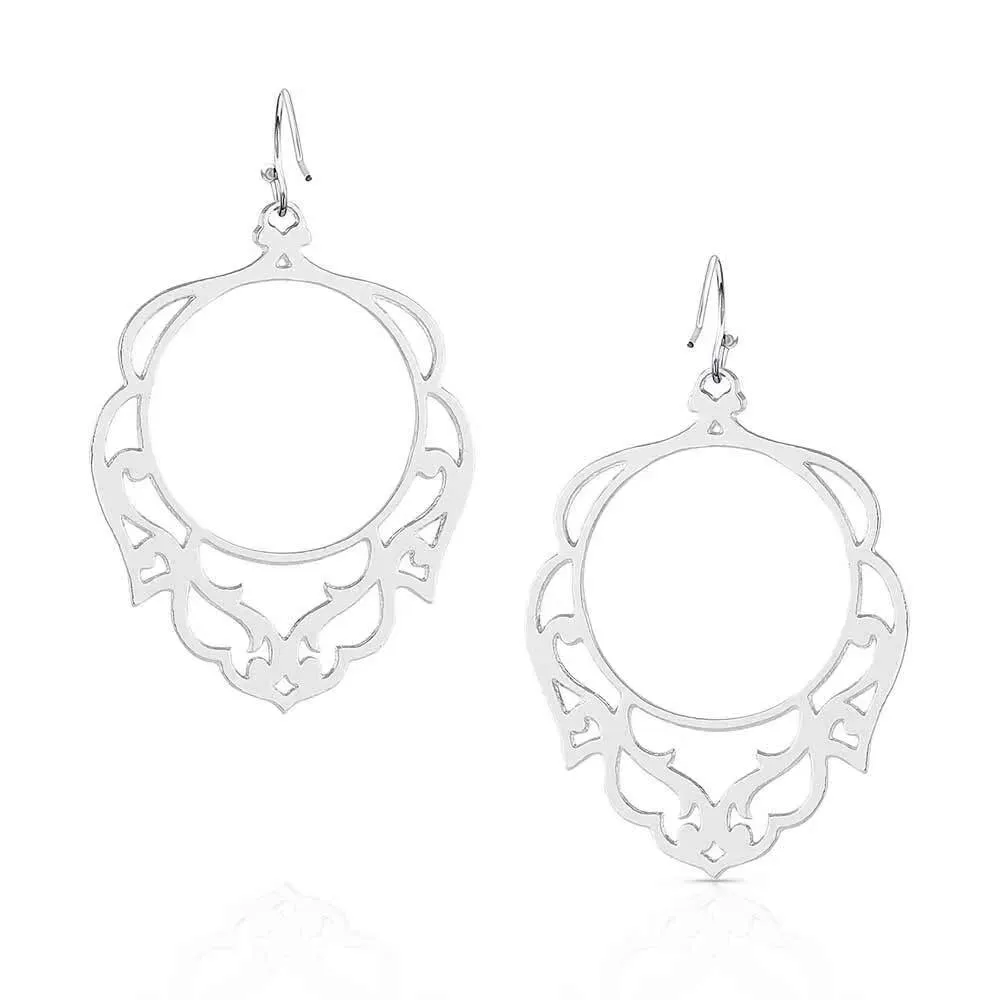 Montana Silversmiths Wide Open Spaces Filigree Earrings