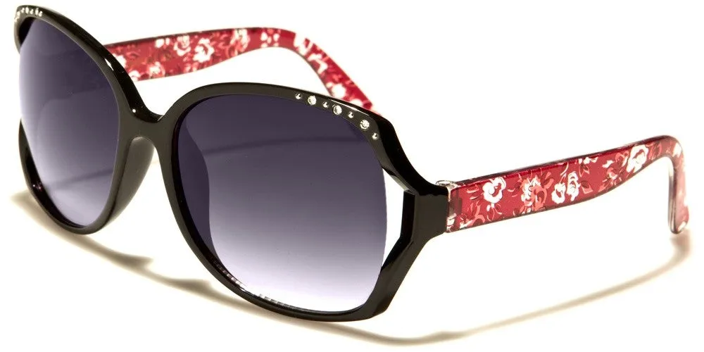 Olympic Eyewear Romance Rhinestone Kids Sunglasses