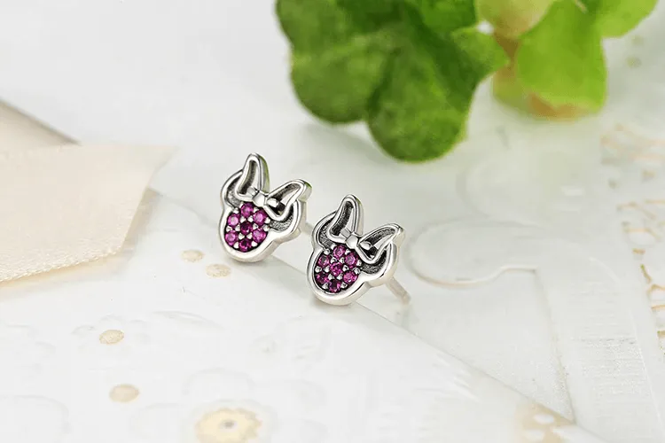 Pinky Mickey Fashion Earrings