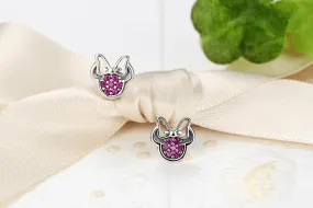 Pinky Mickey Fashion Earrings