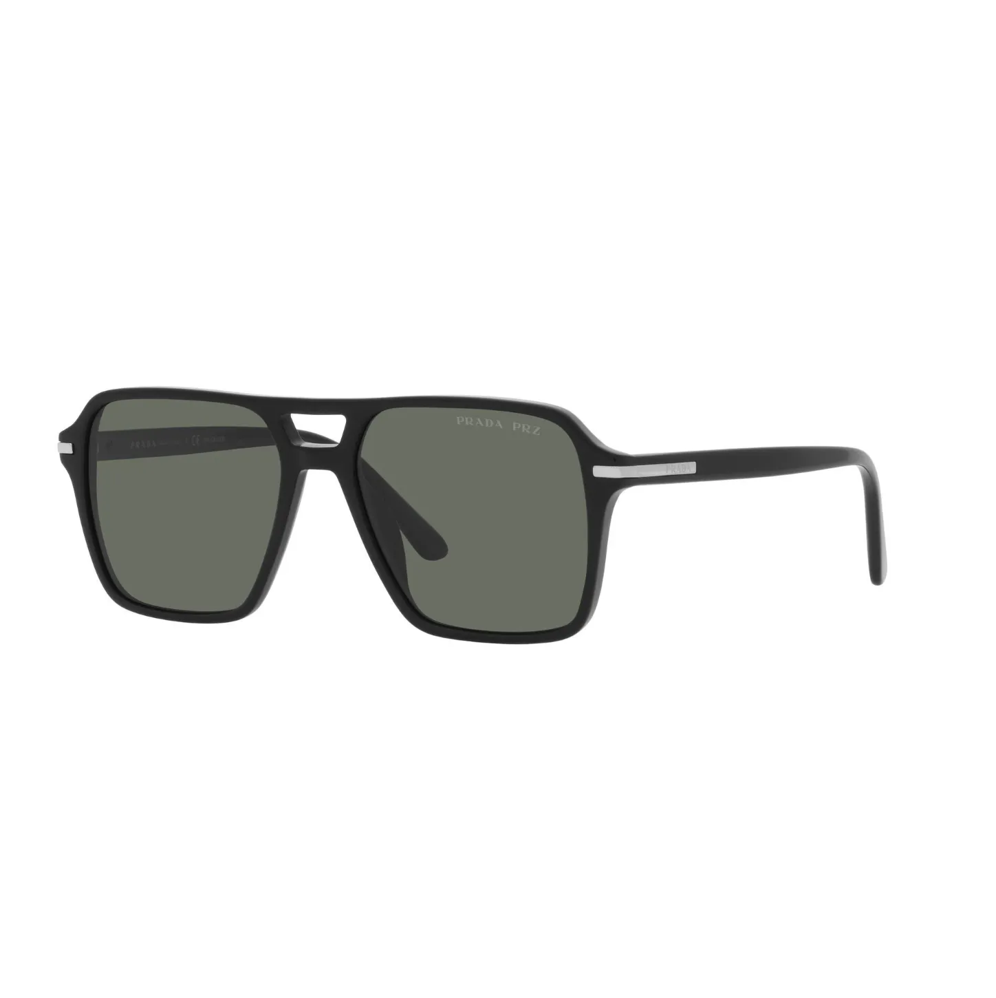 PR20YS SQUARE FRAME SUNGLASSES - BLACK