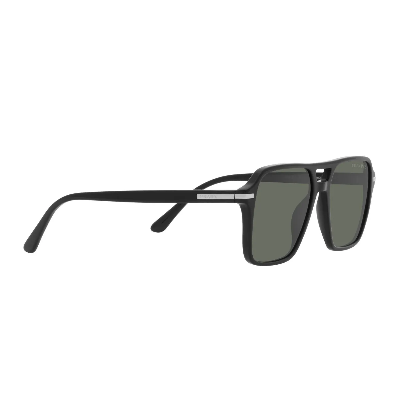 PR20YS SQUARE FRAME SUNGLASSES - BLACK