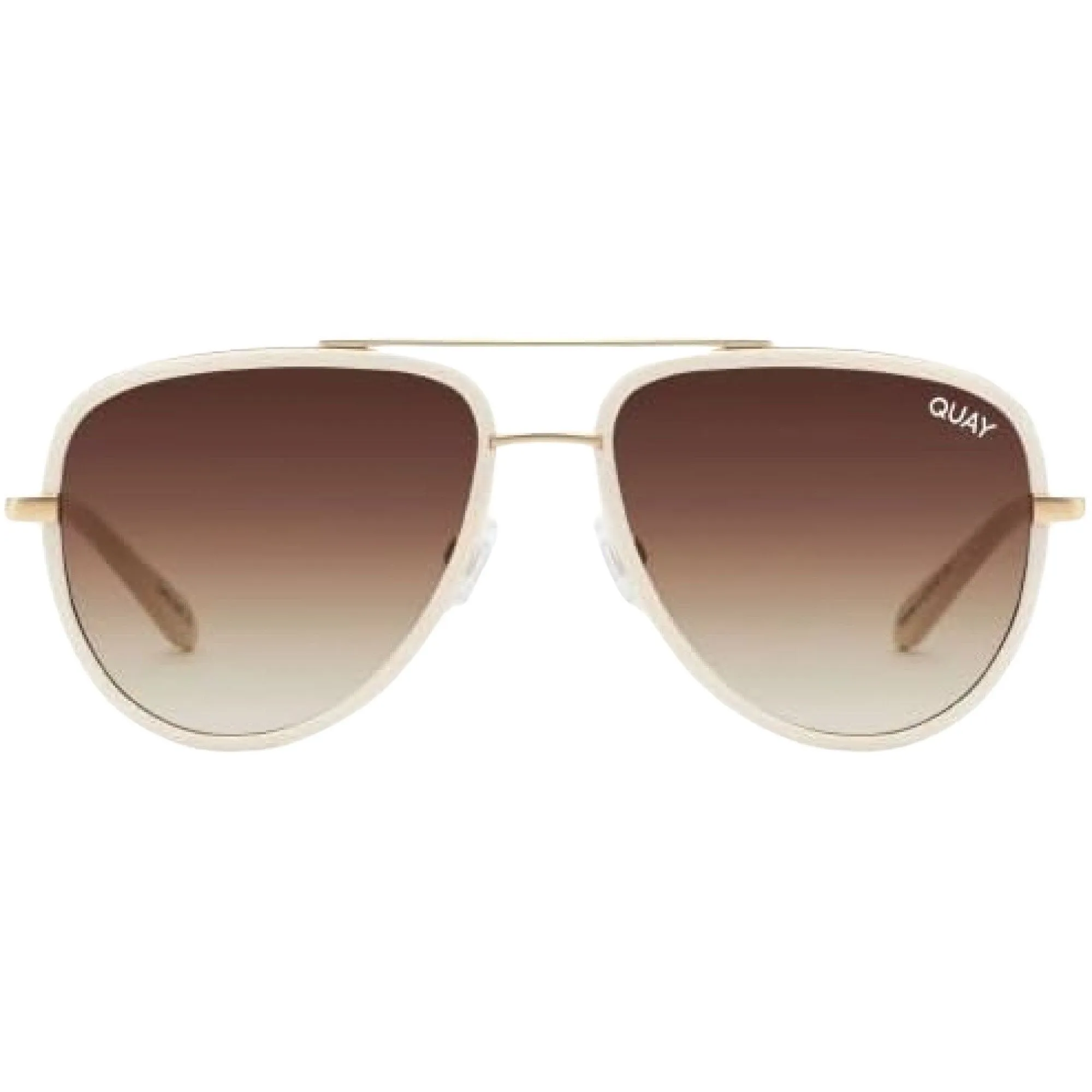 Quay Australia All In Oversized Aviator Sunglasses